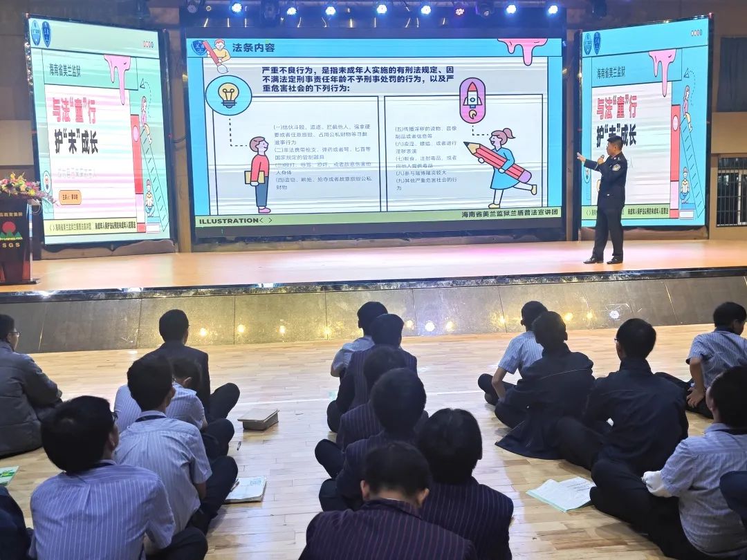 法治護航青春，共筑平安校園防線——?？谏礁咧袑W預防未成年人犯罪法專題課開講-圖片3