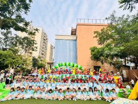 書香潤澤心靈，閱讀成就未來——海口市靈山鎮(zhèn)中心幼兒園南田山高分園第四屆書香節(jié)啟動儀式